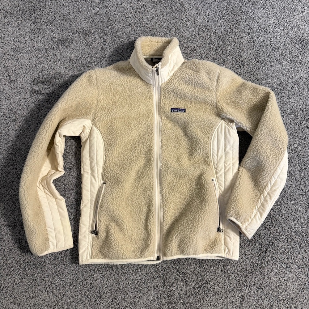 Patagonia retro high pile Sherpa fleece jacket